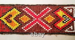 1950s 13 native american indian beaded belt vtg tribal art jewelry craft dance