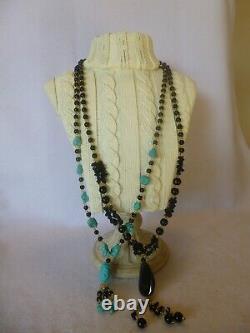 22 Piece Native American Southwestern Vintage Turquoise & Gemstone Jewelry Lot
