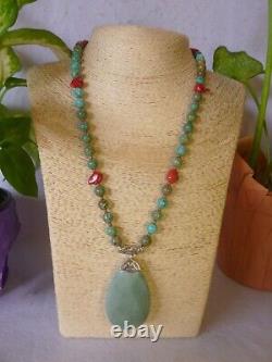 28 Piece Native American Southwestern Vintage Turquoise & Gemstone Jewelry Lot