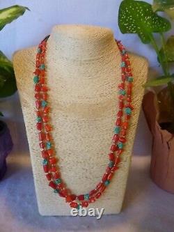 32 Piece Native American Southwestern Vintage Turquoise & Gemstone Jewelry Lot