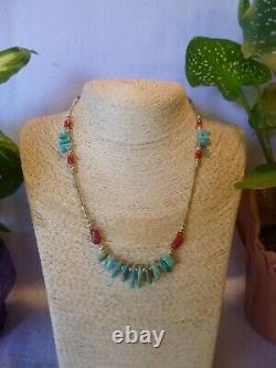 32 Piece Native American Southwestern Vintage Turquoise & Gemstone Jewelry Lot