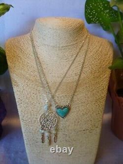 32 Piece Native American Southwestern Vintage Turquoise & Gemstone Jewelry Lot