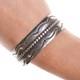 6.75 Vintage Navajo stamped sterling silver cuff bracelet