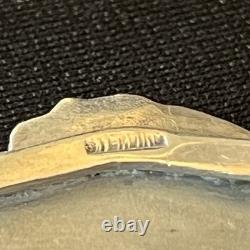 $800 VTG Sterling Silver Turquoise Navajo SetBracelet, Pendant and Necklace