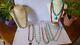 8 Piece Native American Southwestern Vintage Gemstone Sterling Silver Necklaces