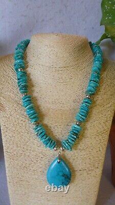 8 Piece Native American Southwestern Vintage Gemstone Sterling Silver Necklaces