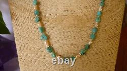 8 Piece Native American Southwestern Vintage Gemstone Sterling Silver Necklaces