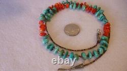 8 Piece Native American Southwestern Vintage Gemstone Sterling Silver Necklaces