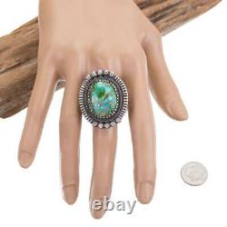 A+ CALVIN MARTINEZ Turquoise Ring SONORAN GOLD Totem 9 Sterling Silver INGOT