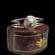 Antique Vintage Native Navajo Pawn Sterling Silver Turquoise Cuff Bracelet 11.7g