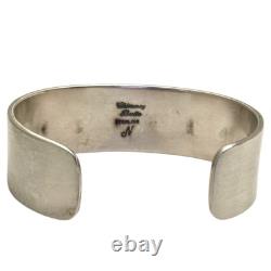 Artistic Chimney Butte Navajo Vintage Sterling Silver Wave Bracelet