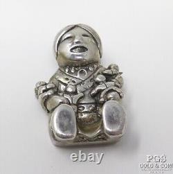 Assorted Vintage Sterling Silver Native American Storyteller Jewelry Set 27059