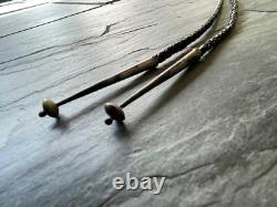 Beautiful Dee Morris Native American Turquoise Vintage Bolo Tie Jewelry Signed