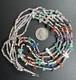 Beautiful Vintage Navajo Triple Strand Turquoise Heishi Necklace 30 60g #266
