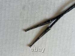 Ben Chavez Natural Turquoise Sterling Silver Bolo Tie Vintage Navajo