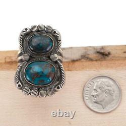 CALVIN MARTINEZ Turquoise Ring Natural EGYPTIAN PRINCE Sterling Silver INGOT 7