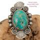 CARICO LAKE Turquoise RING Sterling Silver Michael Calladitto 6 Native American