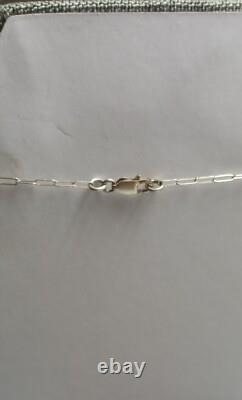 CORN MAIZE INLAY VINTAGE ZUNI STERLING NECKLACE by Tracy Bowekaty