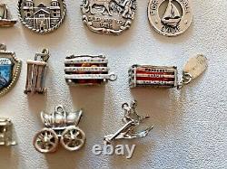 California Vintage Charms Sterling Silver & Gold Fill Choice