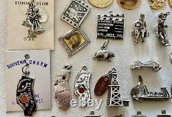 California Vintage Charms Sterling Silver & Gold Fill Choice