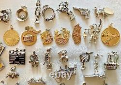 California Vintage Charms Sterling Silver & Gold Fill Choice