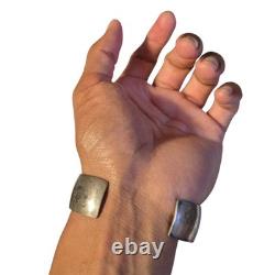 Collectible Ben Navajo Vintage Sterling Silver Storyteller Bracelet