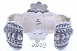 EXQUISITE Royston Turquoise Sterling Silver Navajo Cuff Bracelet, M&R Calladitto