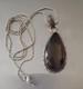 Early Vintage Native American HUGE Purple Amethyst Pendant 925 Sterling Silver