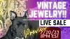 Exclusive Sneak Peek Vintage Rhinestone Jewelry Live Sale