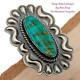 FIRE MOUNTAIN Turquoise Ring Robert Johnson 7 Old Style Student of Kirk Smith