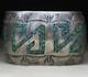 Huge Vintage Native American Navajo Sterling Silver Turquoise Cuff Bracelet