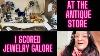 I Scored Jewelry Galore At The Antique Store Thriftwithme