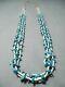 Incredible Vintage Navajo Turquoise Heishi Necklace Native American Jewelry