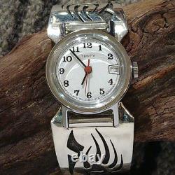Jason Takala Hopi Silvercraft Guid Vintage Bracelet Native American Jewelry