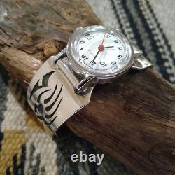 Jason Takala Hopi Silvercraft Guid Vintage Bracelet Native American Jewelry