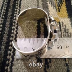 Jason Takala Hopi Silvercraft Guid Vintage Bracelet Native American Jewelry