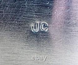 Large Vintage Jessie Claw Navajo Modern Wide Heavy Sterling Silver Cuff Bracelet