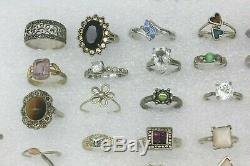 Lot Of Sterling Silver Jewelry 244 Grams Native American, Modern, Vintage
