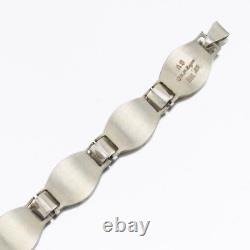M. M Rogers Native American Kopelli Gold & Silver Bracelet Vintage 1980s Rare