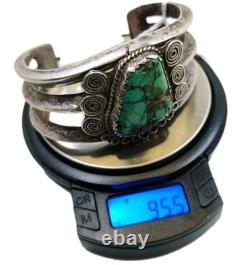 Monster Vintage Navajo Royston Turquoise Cuff 95.5g Native Old Handmade Pawn