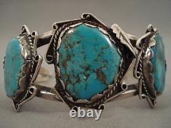 Museum Vintage Navajo Marcus Chavez Silver Bracelet