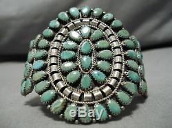 Museum Vintage Navajo Mark Begay Royston Turquoise Sterling Silver Bracelet