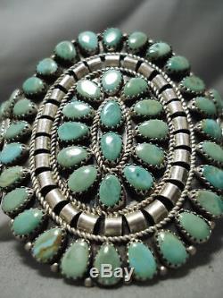 Museum Vintage Navajo Mark Begay Royston Turquoise Sterling Silver Bracelet