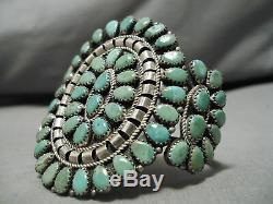 Museum Vintage Navajo Mark Begay Royston Turquoise Sterling Silver Bracelet