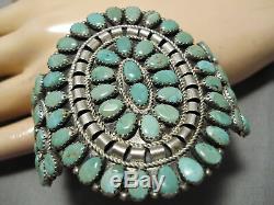 Museum Vintage Navajo Mark Begay Royston Turquoise Sterling Silver Bracelet