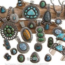 NATIVE AMERICAN JEWELRY LOT Sterling Silver Vintage Old Pawn Antique Turquoise