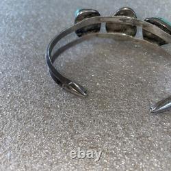 Native American Chunky Vintage Turquoise Bracelet