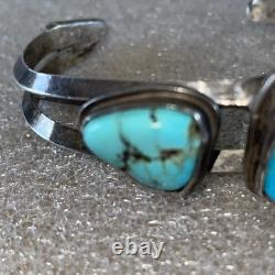 Native American Chunky Vintage Turquoise Bracelet