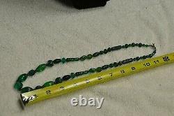 Native American Indian Glass Trade Beads Jewelry Necklace, vintage