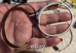 Native American Jewelry Lot Squash Blossom Fetish Bead Southwest Artisian Vtg